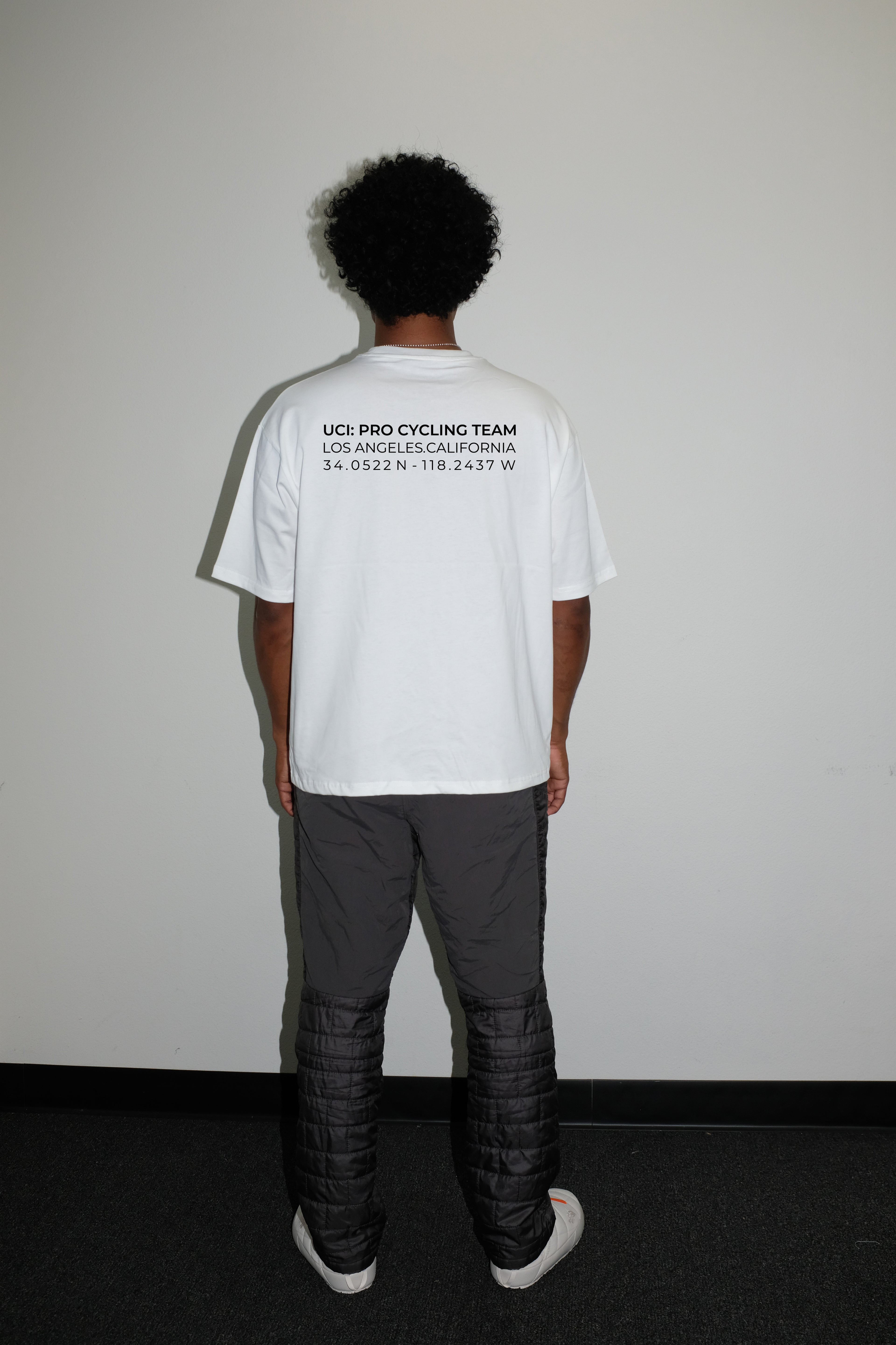 L39ION OF LOS ANGELES PRO TEAM BOX TEE - WHITE