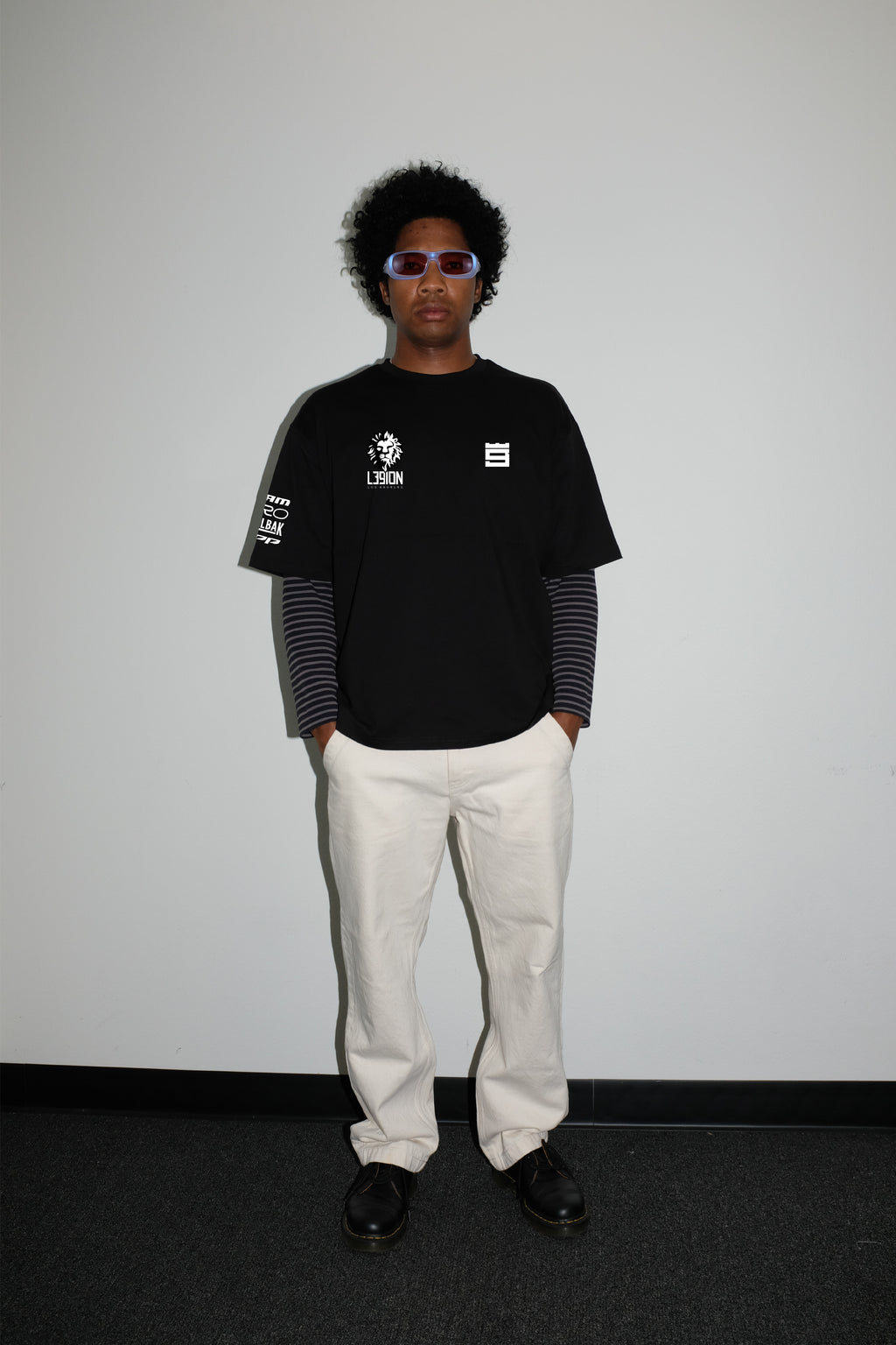 L39ION OF LOS ANGELES RACE DREAMER BOX TEE