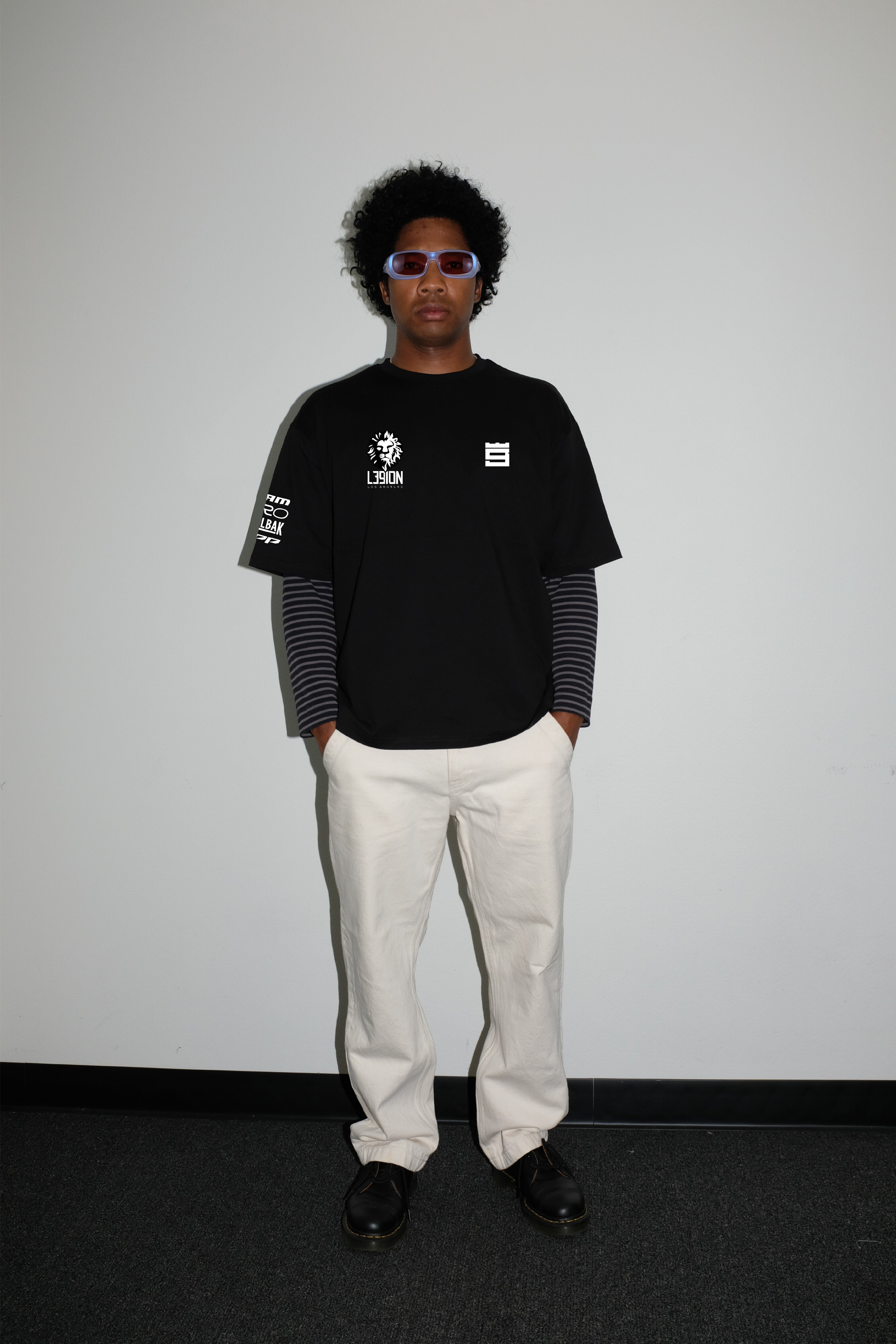 L39ION OF LOS ANGELES RACE DREAMER BOX TEE