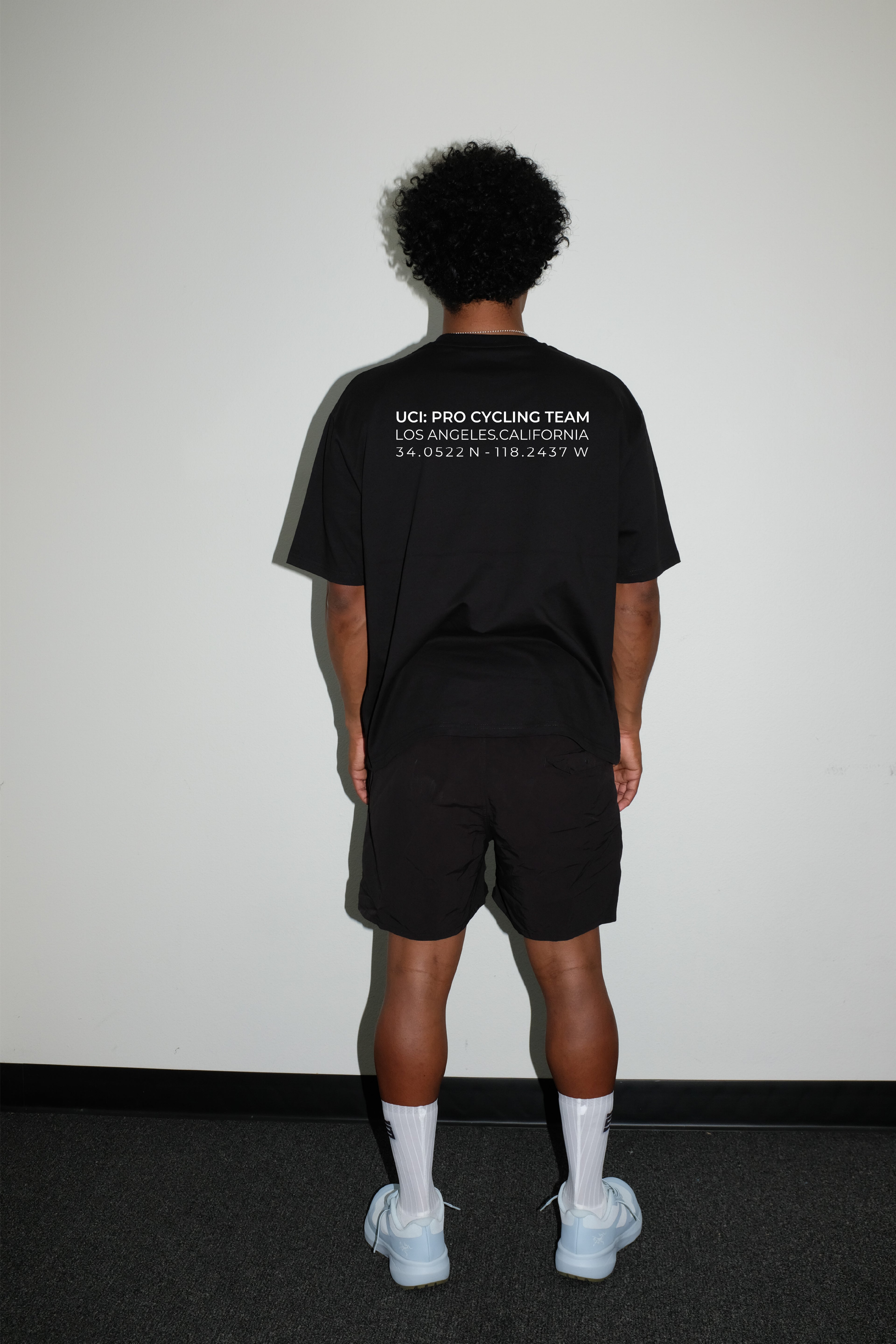 L39ION OF LOS ANGELES PRO TEAM BOX TEE - BLACK