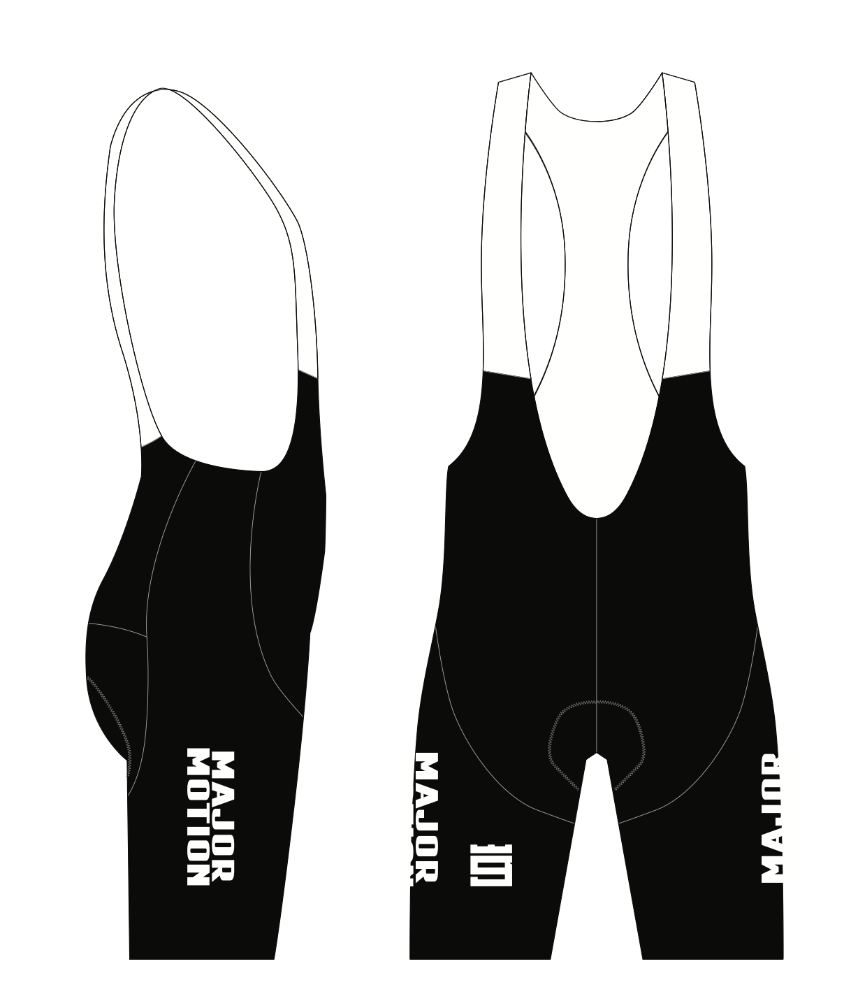 Major Motion 2026 Rotation Bib Shorts