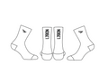 L39ION x Paper Planes Vector Aero Socks